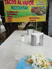 Tacos al vapor y de barbacoa "Mezquitan"