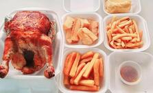 Frango assado gourmet