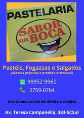 Sabor Na Boca Pastelaria e Fogazzaria
