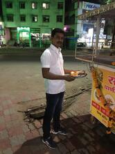 SANVI PANI PURI CENTERS ,SHIKHRAPUR HIGHWAY MEDNAKARWADI CHAKAN.OPENING TIME-PM-5:05 TO 10 PM