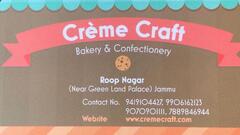 Crème craft Roopnagar bakery and cake shop