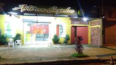 Pizzaria Arte na cozinha