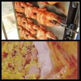 Frango assado da Santa Barbara