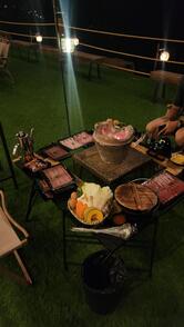 Glamping restaurant at khaokho