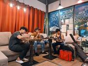 ห้องซ้อมดนตรี Rehearsal room Silver House music studio x cafe