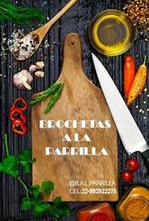 BROCHETAS A LA PARRILLA