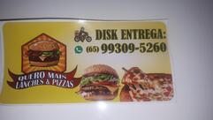 Quero mais lanches e pizzas