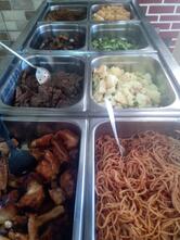 Restaurante fogão de lenha