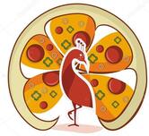 Peacock Pizza