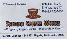 SANTHA COFFEE WORKS