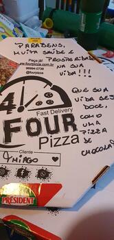 Four pizza