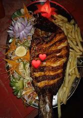 Lake view bar and restaurant