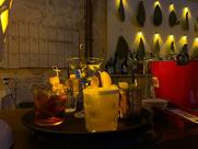 ZTL Club White tables. Cocktails, Wine bar, Beer, Drink, Aperitif, Buffet.