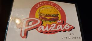 Lanche da baixinha/ o Paizão