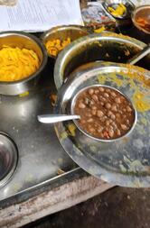 Punnu Puri Only Puri And Samosa