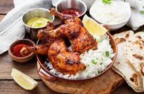 Tandoori chicken centre