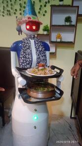 TS Platform Robots Restaurant - Godavarikhani City