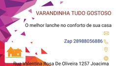 Varandinha Tudo Gostoso