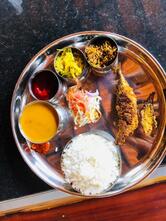 Swami’s fish thali restaurant