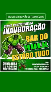 BAR DO HULK 2022