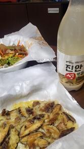 흑돈쌈밥집