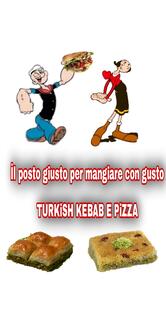 Turkish kebab e pizza