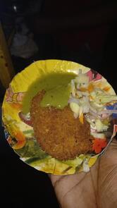 Russian kebab fast food stall