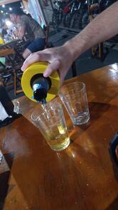 zero grau chopp e porções