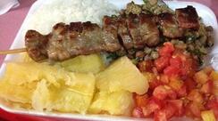 Espetinho amarelinho