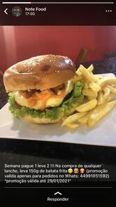 Note Food Hambúrgueria