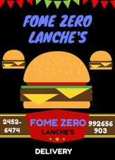 Fome zero lanche's