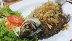 BBQ Bamboo Snakehead fish
