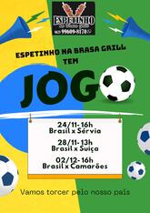 Espetinho na brasa grill