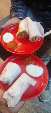 Shawarma grill (momos station)