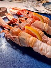 Piatto Ristorante Capomulini vista mare