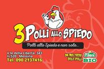 3 Polli allo Spiedo