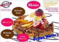 My ADDA Shakes, Waffles, Brownie & Sundae
