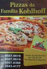 Pizzas da família kohlhoff Parobé RS