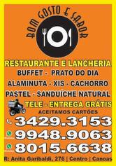 Restaurante e lancheria bom gosto
