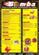 Bomba lanchonete e sorveteria