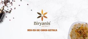 Biryanis and More