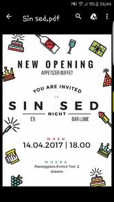 SIN SED - ex Bar Lume Alassio