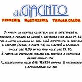 Pizzeria da Giacinto Sas