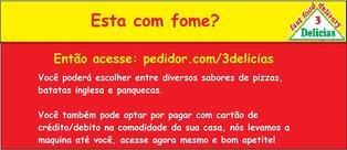 3 Delícias Pizzaria Americana SP