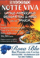 Bar Pizzeria con Cucina La Rosa Blu