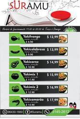 Suramu culinária japonesa Rio de Janeiro RJ