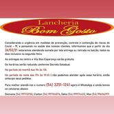 Restaurante e Lancheria Bom Gosto