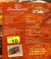 Restaurante, Lanchonete Bonapetite