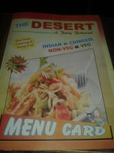 The Desert a family resturant