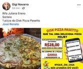 Disk Pizza Pasetto